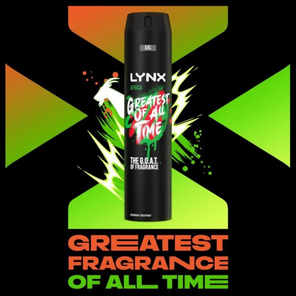 Lynx Africa Body Spray Deodorant 250ml