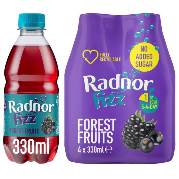 Radnor Fizz Forest Fruits 4 x 330ml