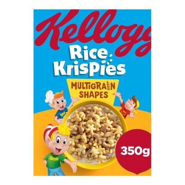 Kelloggs Rice Krispies Multi-Grain Shapes 350g