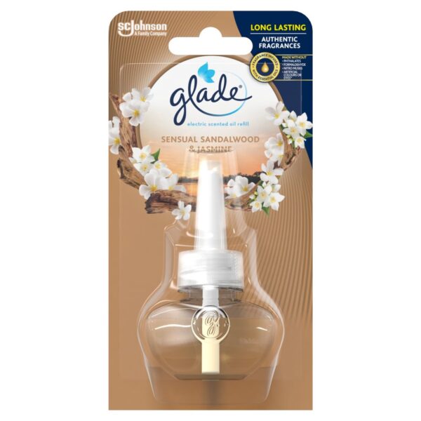 Glade Plug Ins Scented Oil Refill Sensual Sandalwood & Jasmine 20ml