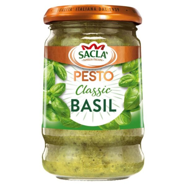 Sacla' Classic Basil Pesto 190g