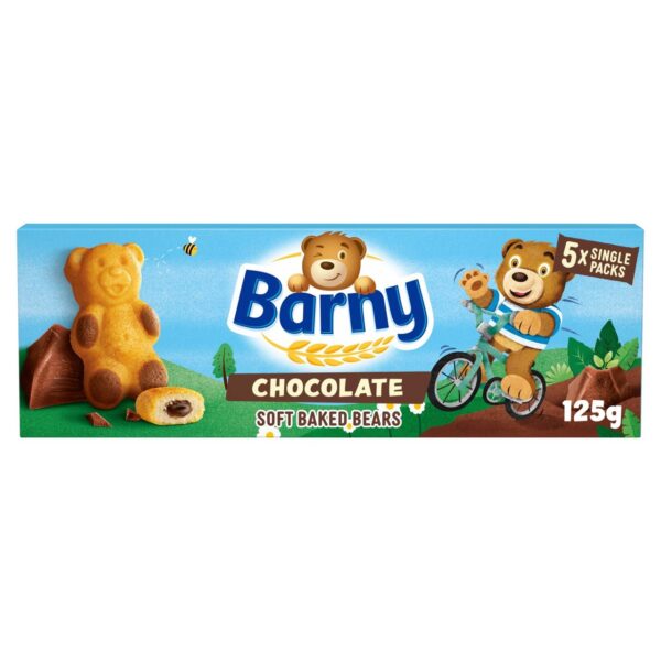 Barny chocolate sponge bears Biscuit 125g