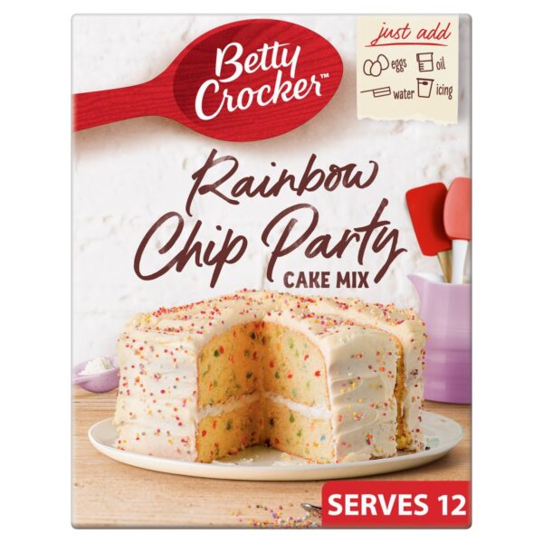 Betty Crocker Rainbow Chip Cake Mix 425g