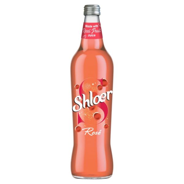 Shloer Rose Sparkling Grape Juice Drink 750ml