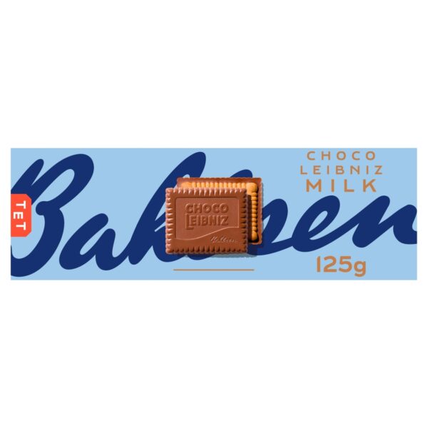 Bahlsen Choco Leibniz Milk Chocolate Biscuits 125g