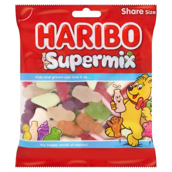 Haribo Supermix Sweets Share Bag 175g