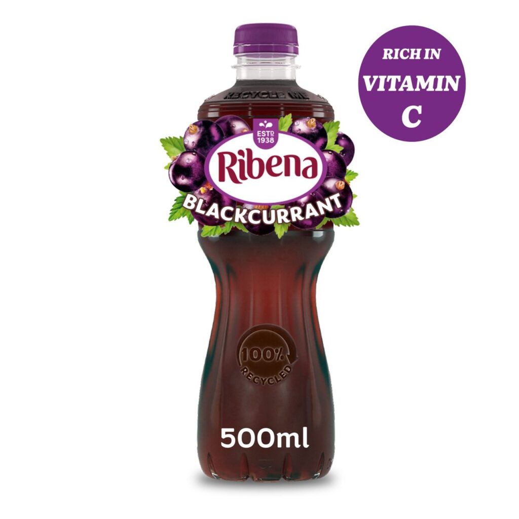 Ribena Blackcurrant Juice Drink 500ml | British Chemist