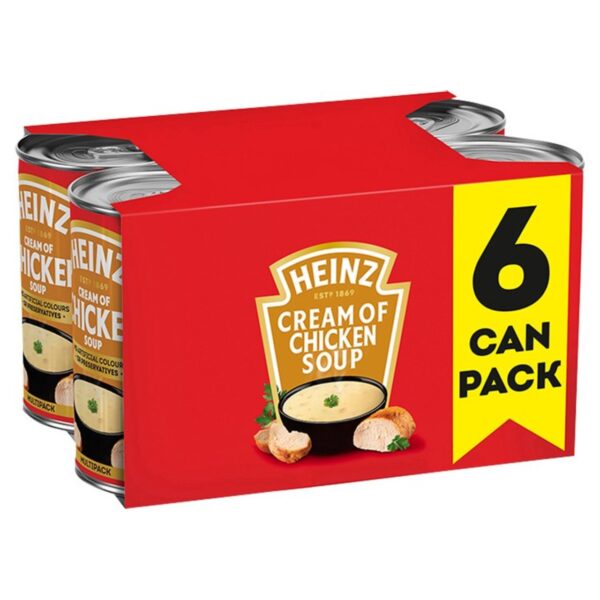 Heinz Cream Of Chicken Soup 6 x 400g