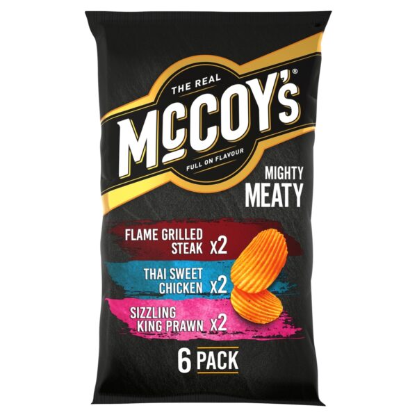 McCoy's Ridge Cut Mighty Meaty 6 x 25g