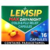 Lemsip Max Day & Night Cold & Flu Relief Capsules 16 per pack