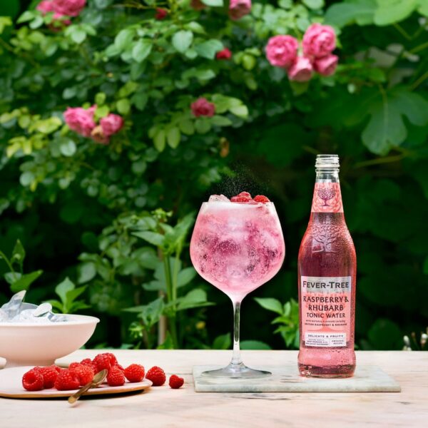 Fever-Tree Refreshingly Light Sweet Rhubarb & Raspberry Tonic 500ml