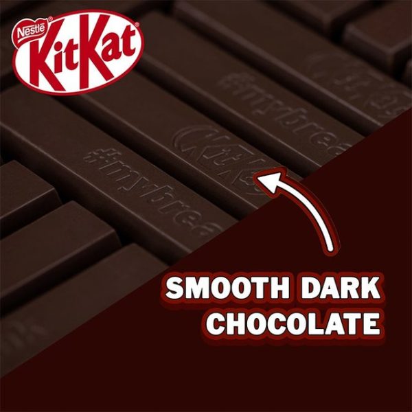 Kit Kat 2 Finger Dark Chocolate Biscuit Bar Multipack 9 Pack 186.3g