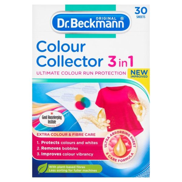 Dr. Beckmann 3-In-1 Original Colour & Dirt Collector Sheets 30 per pack