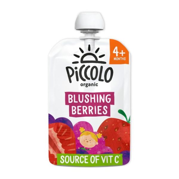 Piccolo Blushing Berries Pear & Banana 100g