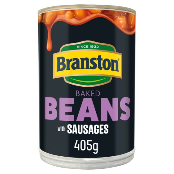 Branston Baked Beans with Sausages 405g