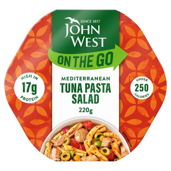 John West On The Go Mediterranean Tuna Pasta Salad (220g) 220g