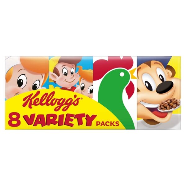 Kellogg's Variety Pack Cereal 196g 8 per pack