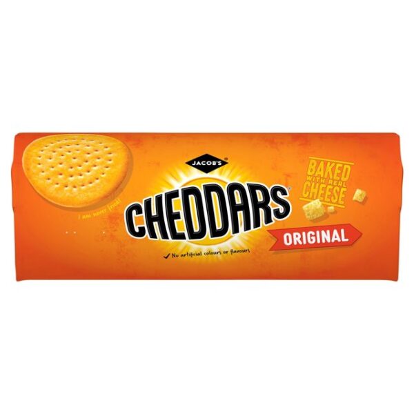 Jacob's Baked Cheddars Cheese Crackers 150g