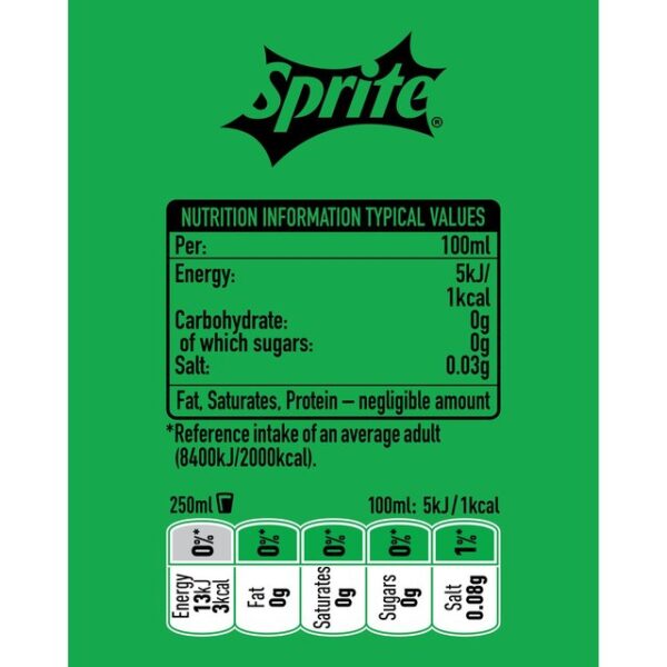 Sprite No Sugar 2L