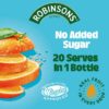 Robinsons Orange Squash No Added Sugar 1L