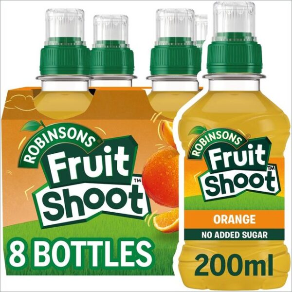 Fruit Shoot Orange Kids Juice Drink 8 x 200ml