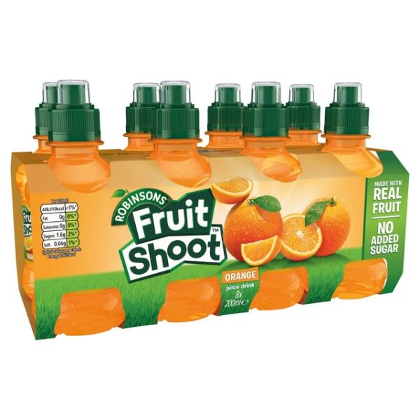 Fruit Shoot Orange Kids Juice Drink 8 x 200ml