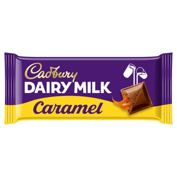 Cadbury Dairy Milk Caramel Chocolate Bar 120g