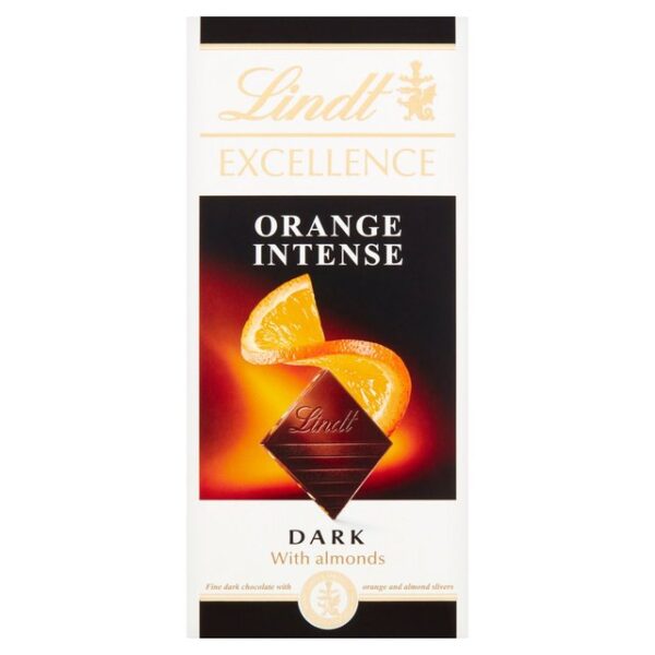 Lindt Excellence Intense Orange Dark Chocolate 100g