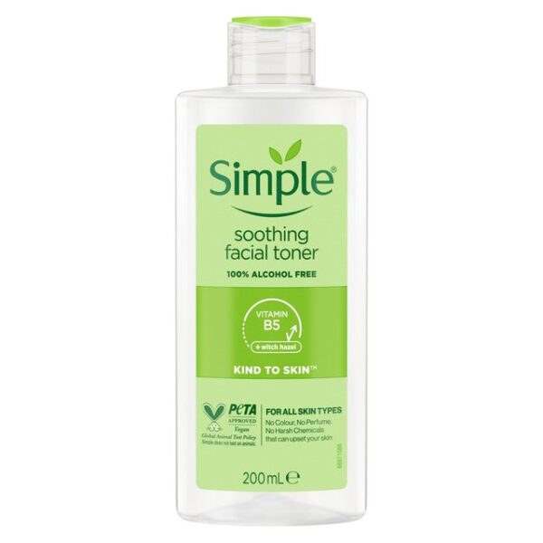 Simple Soothing Facial Toner 200ml