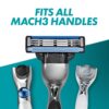 Gillette Mach 3 Manual Blades 4 per pack