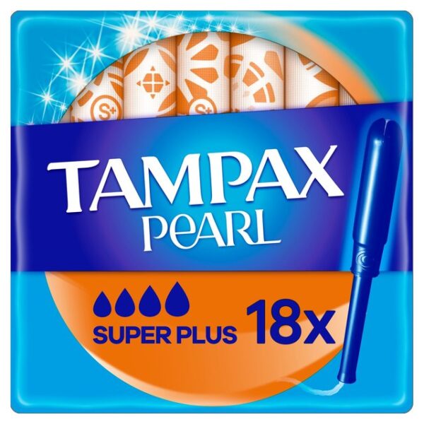 Tampax Pearl Super Plus 18