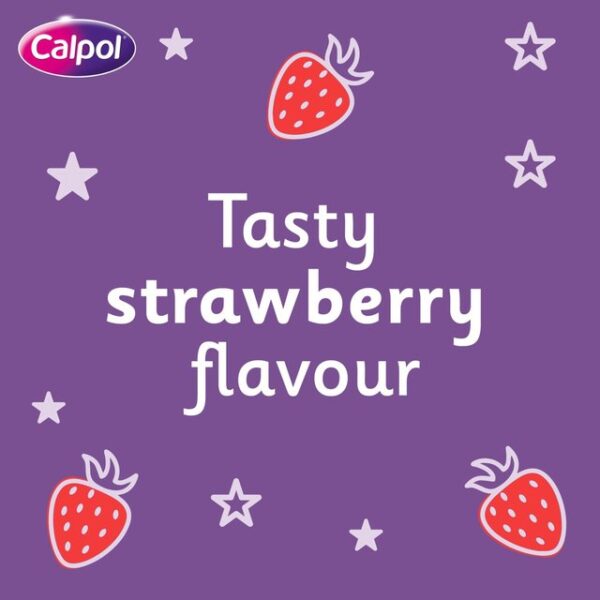 Calpol Infant Sugar Free Colour Free Strawberry Liquid +2 Months 100ml