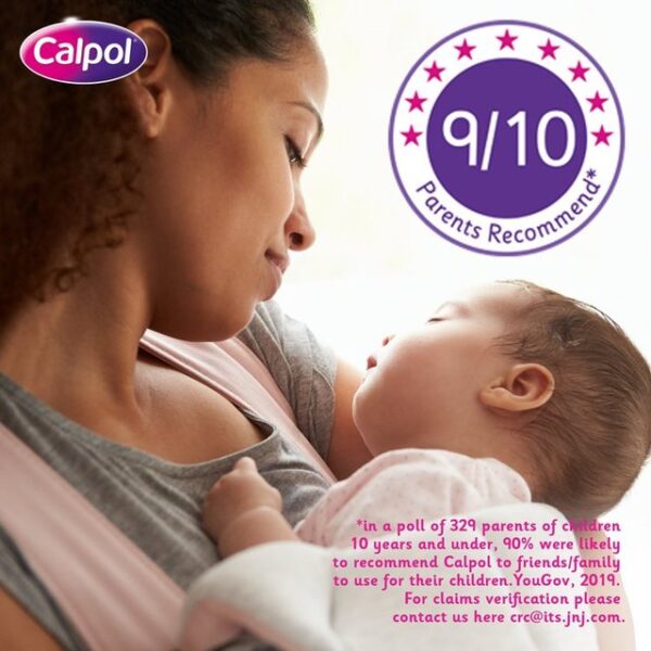 Calpol Infant Sugar Free Colour Free Strawberry Liquid +2 Months 100ml