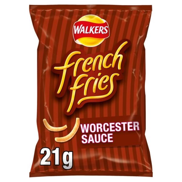 French Fries Worcester Sauce Flavour Crisps 22g