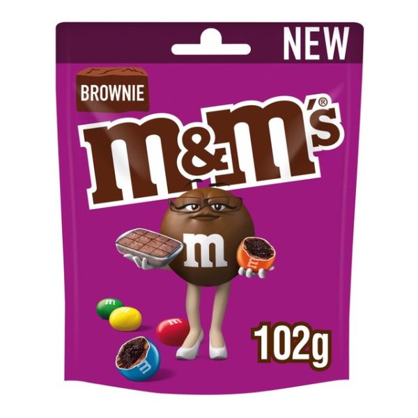 M&Ms Brownie Pouch 102g