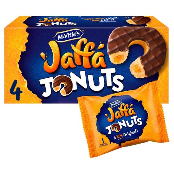 Mcvitie's Jaffa Cakes Jonuts 4 Pack 172g