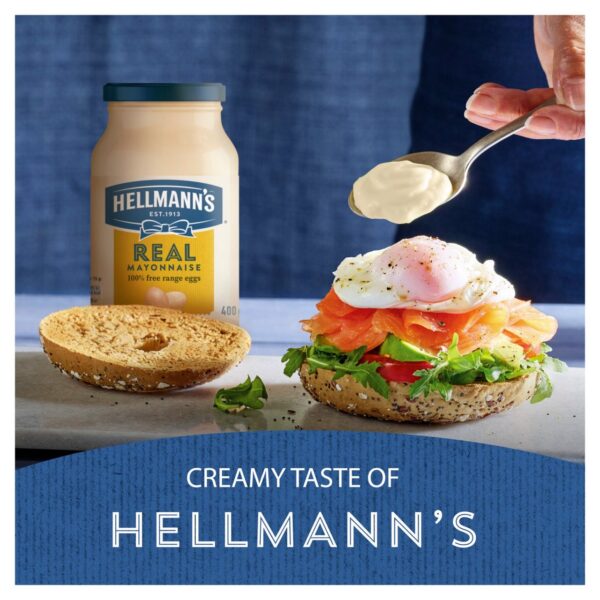 Hellmann's Real Mayonnaise 400g