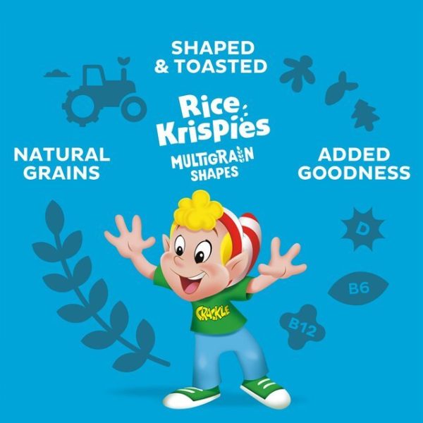 Kelloggs Rice Krispies Multi-Grain Shapes 350g