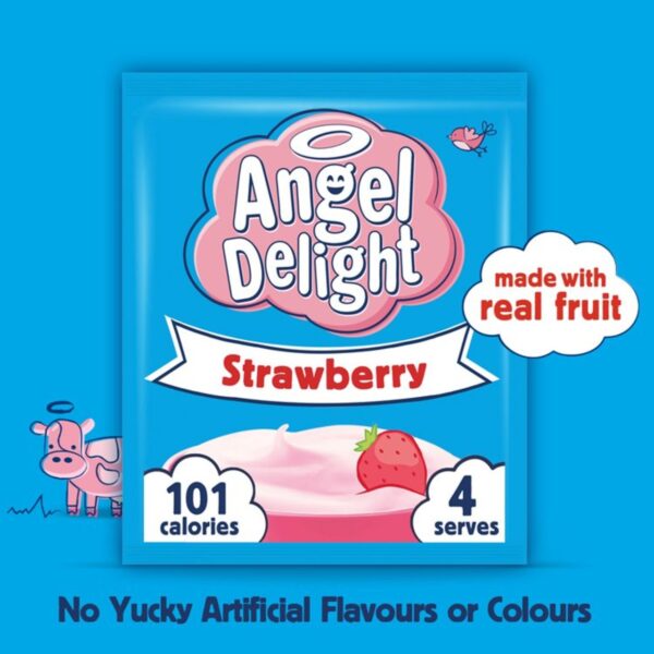 Angel Delight Strawberry Flavour Instant Dessert 59g