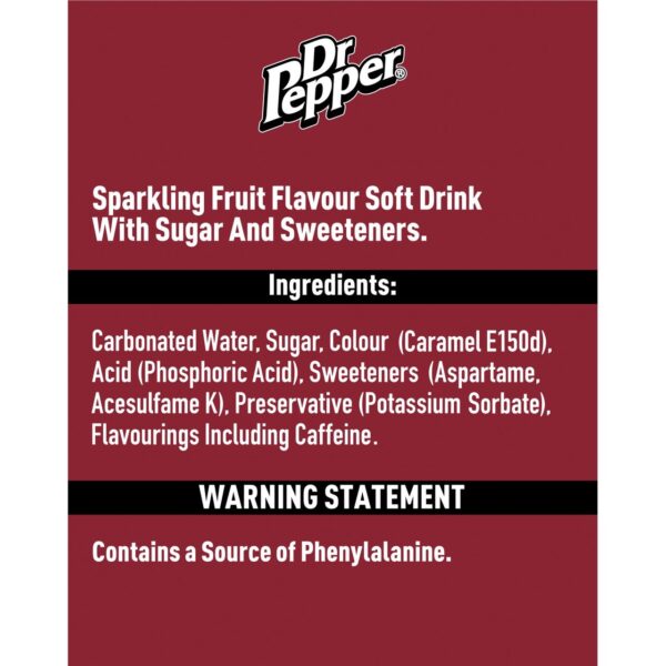 Dr Pepper 500ml