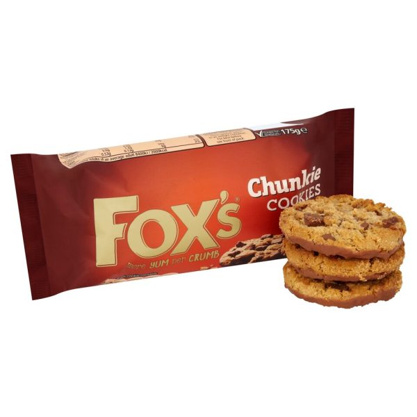 Foxs Chunkie Cookies Extremely Chocolatey 175g