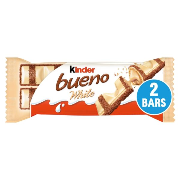 Kinder Bueno White 2 Bars 39g