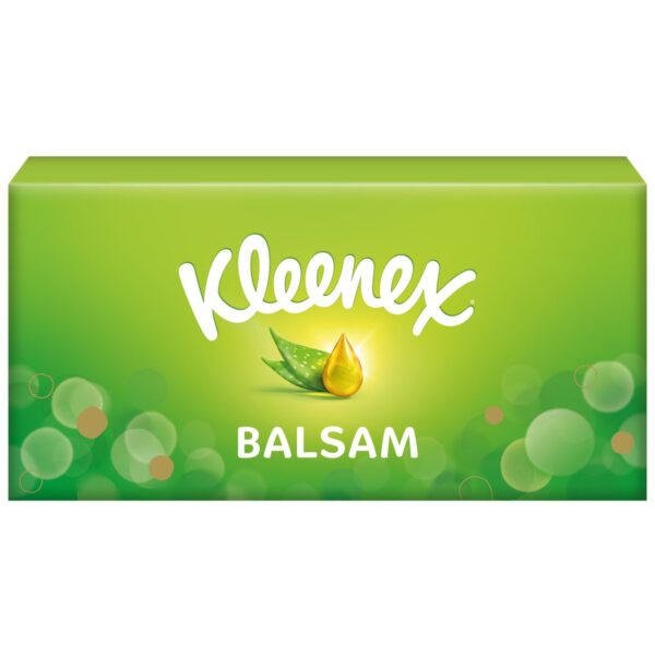 Kleenex Balsam Tissues Single Pack 64 Sheets