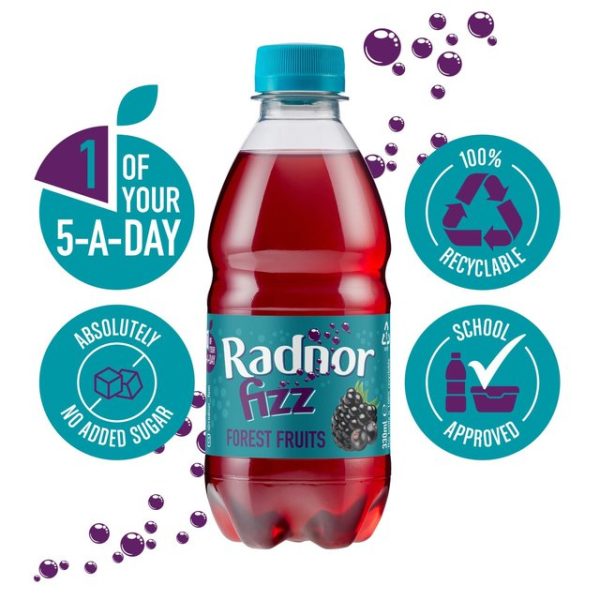 Radnor Fizz Forest Fruits 4 x 330ml