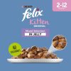 Felix Kitten Mixed Selection Pouches in Jelly 12 x 100g
