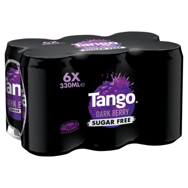 Tango Sugar Free Dark Berry 6 X 330ml