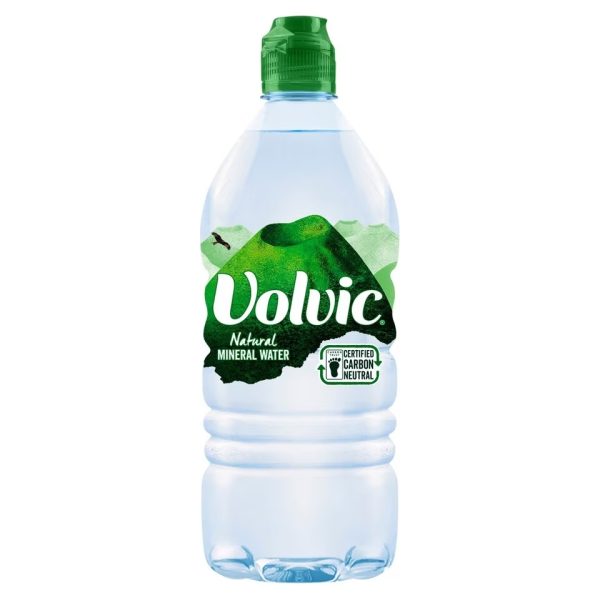 Volvic Natural Bottled Mineral Still Water 1L