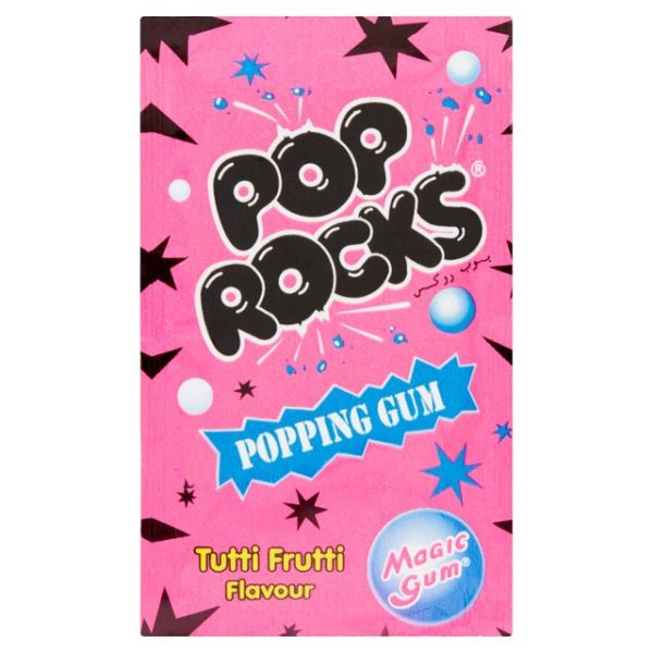 Pop Rocks Tutti Frutti Popping Gum 7g