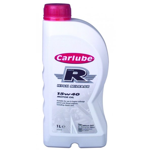 Triple R 15W40 High Mileage Oil 1 litre