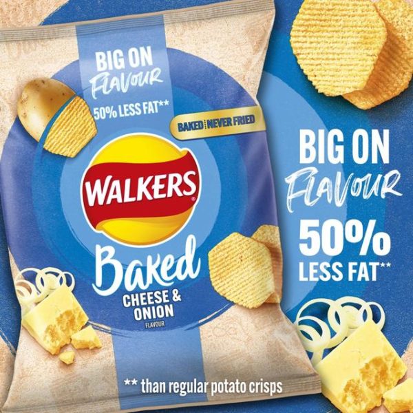 Walkers Cheese & Onion Crisps 45g